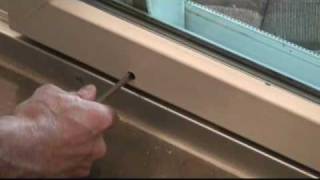 Adjusting Sliding Glass Doors
