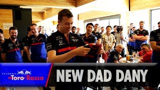 Daddy Kvyat's Surprise Gift!