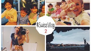 Abriendo HUEVOS KINDER + ESTO COMEMOS en los HOTELES #SwissVlog