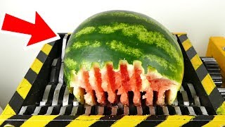 Ultimate Shredding Compilation ! - 1 hour of shredding  - fruits , batteries  and toys