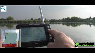 Автопилот и эхолот на кораблике Arm-Fishing Pro Evolution