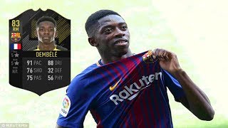 OUSMANE DEMBELE REVIEW - FUT 18