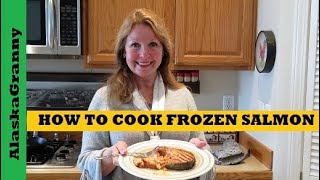 How to Cook Frozen Salmon Whisky Garlic Marinade Easy Salmon Fish Recipe freezer burned fish