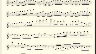 Javi Reina & Alex Guerrero ft Syntheticsax - Oig (Saxophone Sheet Music) HD