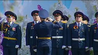 Парад Победы на Советской площади Ярославля  9 мая 2018 года