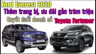 Ford Everest 2020 về Việt Nam: Thêm trang bị, ưu đãi gần trăm triệu, quyết đấu Toyota Fortuner