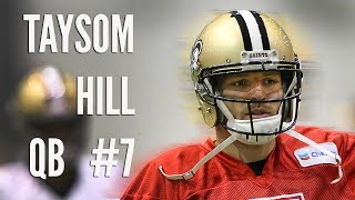 Taysom Hill raw footage from Saints OTAs