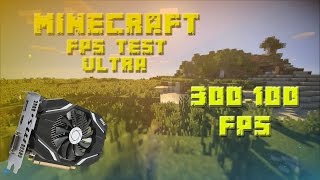 Minecraft FPS test [Pentium g3258 gtx 1050 ti] Maxed settings 1000fps