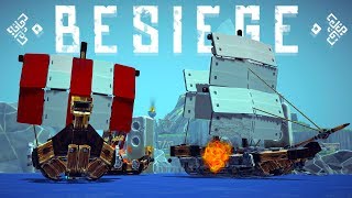 Besiege Multiverse - Epic Pirate Ship Battles & High-Flying Car Stunts! - Besiege Multiplayer