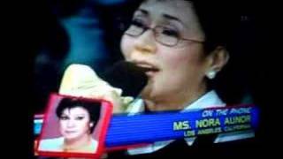 Nora's messages to Gov. Vilma on her birthday