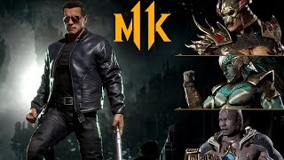 Mortal Kombat 11 - The Terminator vs. Geras, Kotal Kahn, Shao Kahn (VERY HARD)