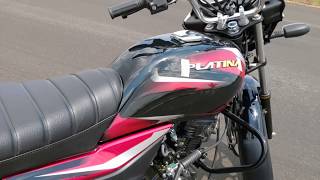 NEW BAJAJ PLATINA H GEAR 110 REVIEW //PETRO HEAD INDIA