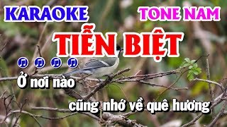 Karaoke Nhạc Sống | Tiễn Biệt | Tone Nam Am Beat An Nhàn | Hay Dễ Hát Karaoke Thanh Hải