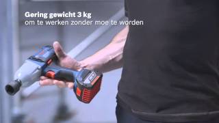 Bosch Accudraaislagmoeraanzetter GDS 18 V-LI HT Professional