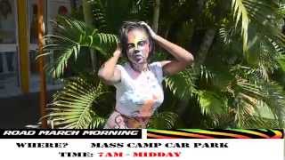 Body Painting in jamaica Carnival promo video