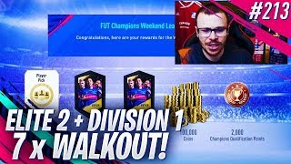 FIFA 19 MY ELITE 2 FUT CHAMPIONS & DIVISION 1 REWARDS! WE PACKED 7 WALKOUT PLAYERS