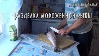 Разделка замерзшей рыбы. Таежный Бомнак (DVD-совместимо)