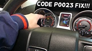 DODGE JOURNEY CODE P0023 B CAMSHAFT POSITION ACTUATOR CIRCUIT OPEN HIGH BANK 2. FIAT FREEMONT