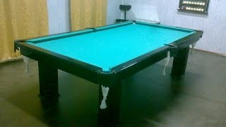 Как  я  сделал  бильярдный  стол своими  руками!