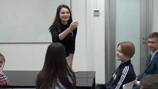 Первый урок курса "Учись мыслить смело!" для подростков,  16.10.2017.