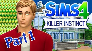 Let's Play The Sims 4: Killer Instinct Part 1 - Back Story & Choosing the First Victim