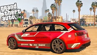 РЕАЛЬНАЯ ЖИЗНЬ В GTA 5 - НОВАЯ РАБОТА. ПЕРЕГОН AUDI И MERCEDES. СЕРИЯ 2