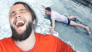 НАШЛИ ПОД ЛЬДОМ ЧЕЛОВЕКА | ОДИН ДЕНЬ С ИДИОТАМИ #32