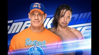 WWE Shinsuke Nakamura Vs John Cena Simulation/Prediction (WWE 2K17)