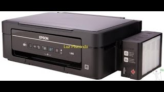 Como resetar almofadas Epson L355   L110   L210   L300   L350 Reset Epson 2016