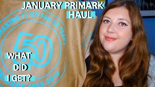 LARGE JANUARY PRIMARK HAUL 2019 | What did I get? | Kelly Marie