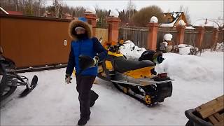 Children snowmobile BRP/Дети на снегоходах  2017