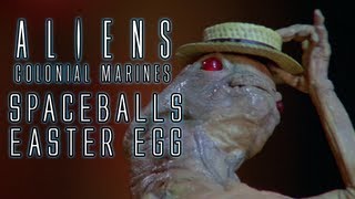 Aliens: Colonial Marines - Spaceballs Easter Egg