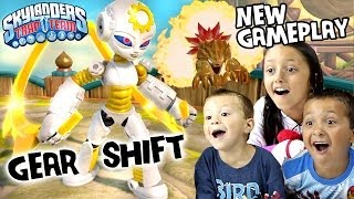 Skylanders Trap Team: Gear Shift + NEW Wildfire Upgrades Gameplay (1st Female Trap Master Update)