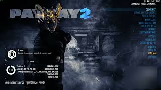 Payday 2- Mod menu Download