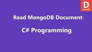 Read MongoDB Document in C#
