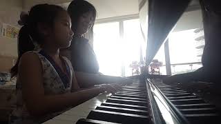 Teaching Shanshan - Anvil Chorus (Il Trovatore) by Giuseppe Verdi - Music for Little Mozarts Recital