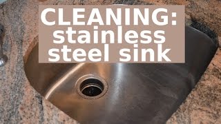 The BEST Way to Clean a Stainless Steel Sink: Three Easy Steps | Clean With Me
