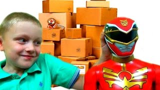 Могучие Рейнджеры Dino Charge ЩЕНЯЧИЙ ПАТРУЛЬ Paw Patrool  Игрушки ПОСЫЛКА Детское видео