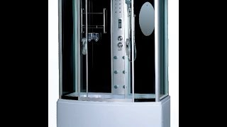 Установка большой душ. кабинки FARO DMC-420 в маленькой ванне.ЭТО ВОЗМОЖНО!!!