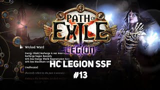 [Path of Exile] Max Block EB/MoM Wicked Ward Summon Raging Spirits Concept | 3.7 Legion HC SSF #13