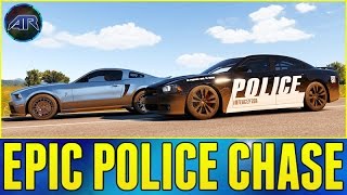 Let's Play : Forza Horizon 2 Online - CHARGER POLICE CHASE!!! (Part 42)