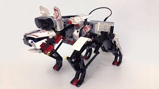 Робот собака из лего (самоделка из lego mindstorms ev3)