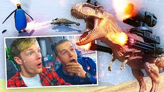 MOETEN WIJ HIER TEGEN VECHTEN?! - Beast Battle Simulator #1