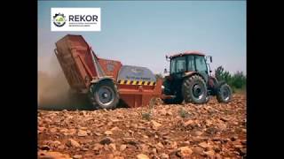 Πετροσυλλέκτης Kaplan- Rock Picker REKOR- Devetzoglou Bros Agricultural Machinery