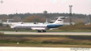 Туполев Ту-134АК RF-65990 Россия - МВД взлёт/проход/посадка Москва - Чкаловский (CKL/UUMU)