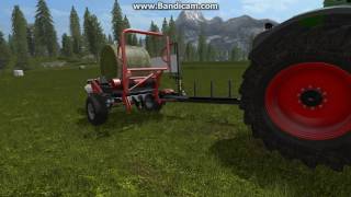 LS 17 | HD | Silageballen pressen und verpacken Landwirtschafts-Simulator 2017