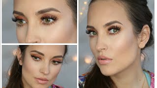 Makijaż w stylu BOHO - matowy, pomarańczowy - Inglot, Catrice, MAC, NYX, Maybelline itd. ;)