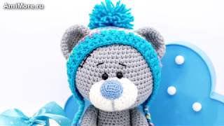 Амигуруми: схема Мишка Тедди. Игрушки вязаные крючком - Free crochet patterns.