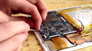 Разборка и ремонт планшета explay surfer 8.01 .