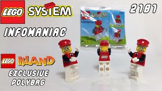 LEGO Island 2181 Infomaniac Exclusive Polybag Minifig Review